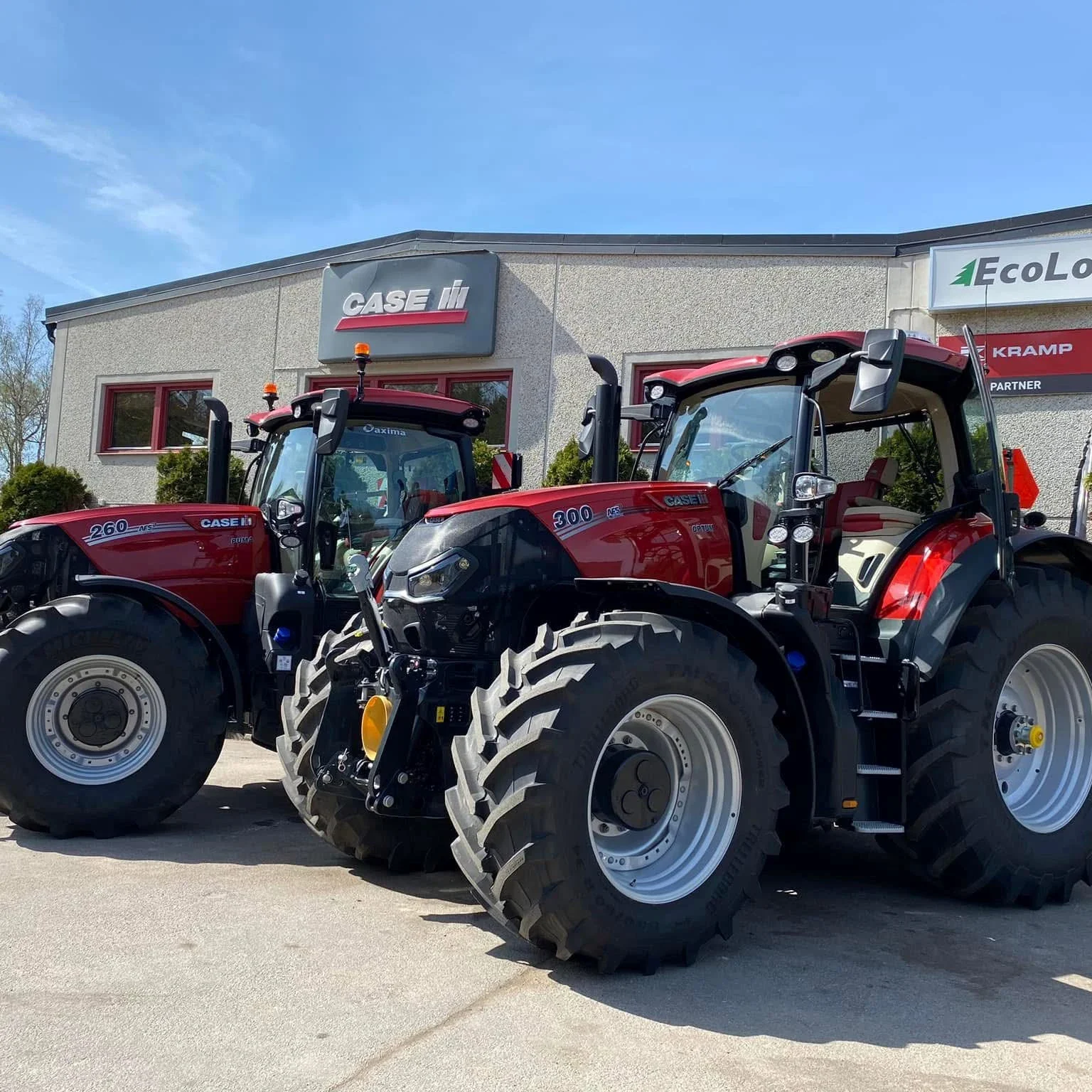 Kinda traktor - Casemaskiner